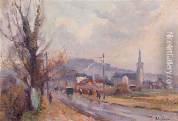 Rouen Oil Painting - Robert Antoine Pinchon
