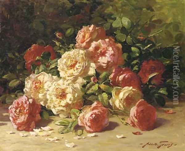 Roses 2 Oil Painting - Abbott Fuller Graves