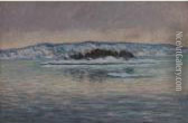 Le Fjord, Pres Christiania Oil Painting - Claude Oscar Monet