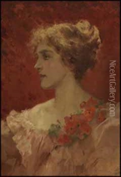 Contemplation Oil Painting - Lord Frederic Leighton