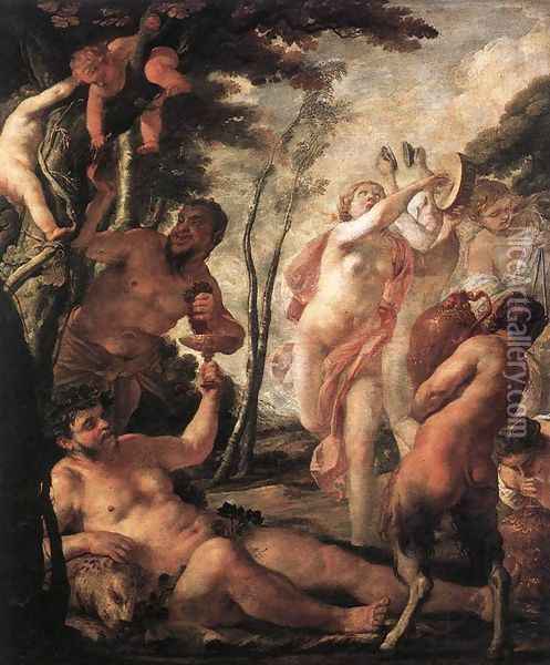 Bacchanal Oil Painting - Jacques Blanchard