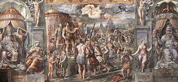 Stanze Vaticane 34 Oil Painting - Raphael
