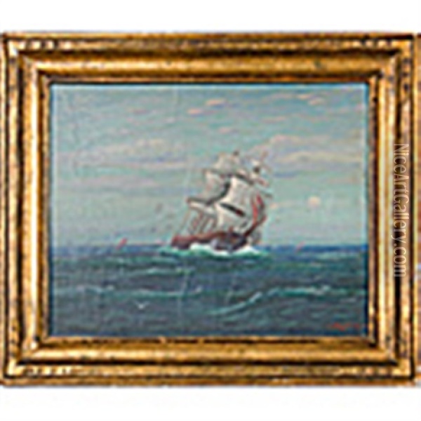Seascape Oil Painting - William Greason
