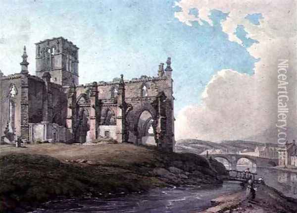 Prior Church Haddington Oil Painting - Thomas Hearne