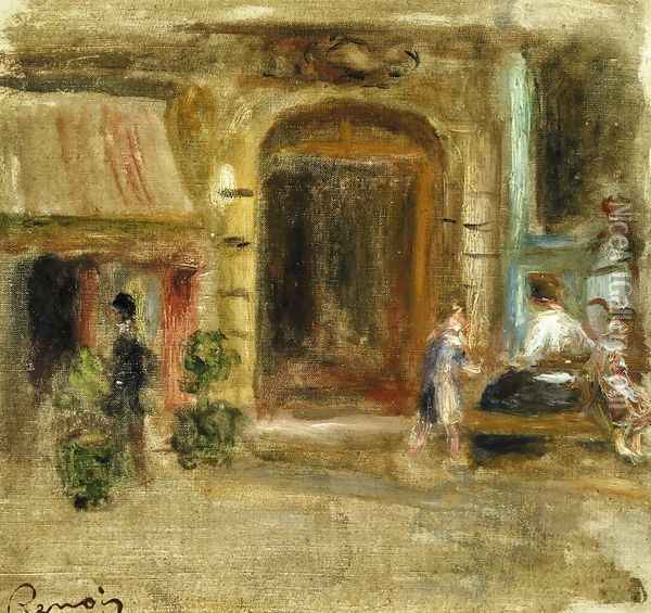 Rue Caulaincourt Oil Painting - Pierre Auguste Renoir