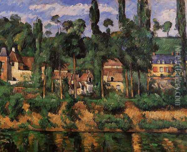 Chateau Du Medan Oil Painting - Paul Cezanne