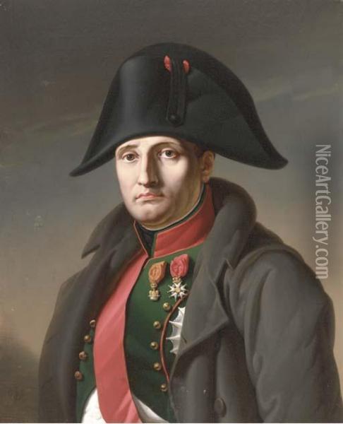 Napoleon Oil Painting - Charles de Chatillon