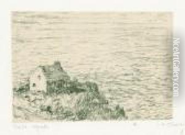 La Douane, 
Effet De L'apres-midi Oil Painting - Claude Oscar Monet