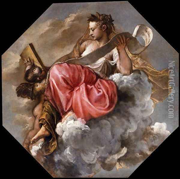 Wisdom 2 Oil Painting - Tiziano Vecellio (Titian)