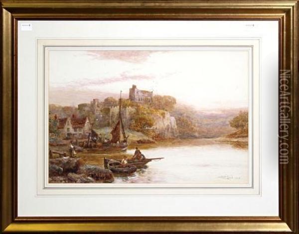 Fishing Port Oil Painting - Walker Stuart Lloyd