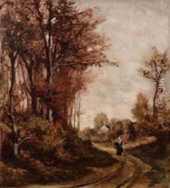 Paesaggio Del Brabante Oil Painting - Theodore Baron