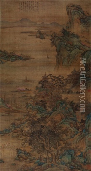 Landscape Oil Painting -  Ke Jiusi