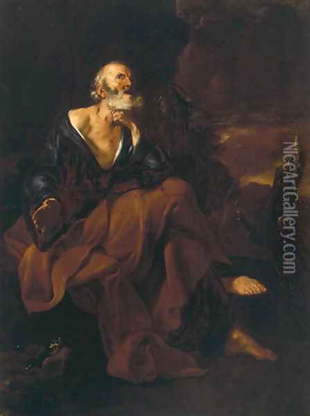 St Peter 2 Oil Painting - Jusepe de Ribera