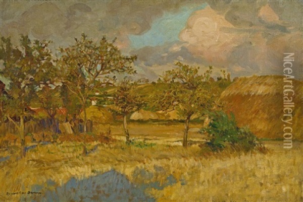 Landscape, France Oil Painting - Rupert Bunny
