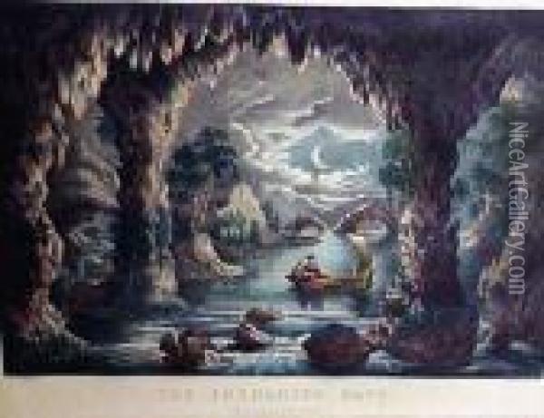 The Enchanted Cave Oil Painting - Currier & Ives Publishers