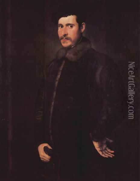 Portrait of a man 3 Oil Painting - Jacopo Tintoretto (Robusti)