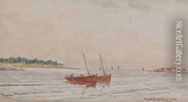 Fishing Boats Oil Painting - Peter MacGregor Wilson