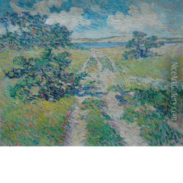 Road To The Coast Oil Painting - Lillian Burk Meeser