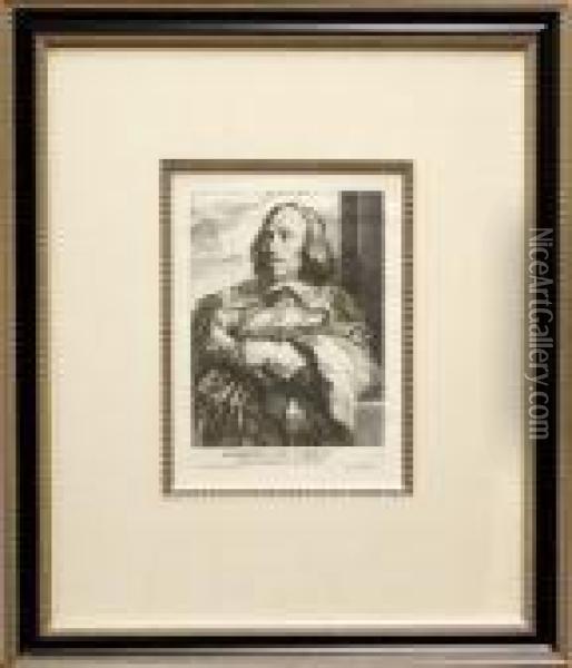 Portrait Of Robertus Van Voerst Oil Painting - Sir Anthony Van Dyck