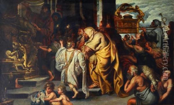 Le Sacrifice De L'ancien Testament Oil Painting - Peter Paul Rubens