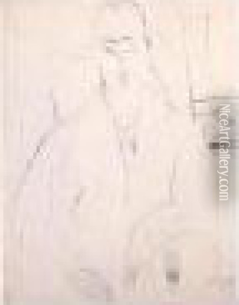 Portrait D'homme Attable Devant Un Verre (portrait De Henri Hayden) Oil Painting - Amedeo Modigliani