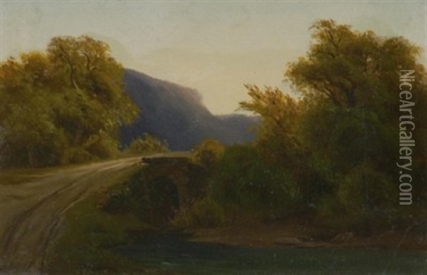 Landschaft Oil Painting - Joseph Bernardi
