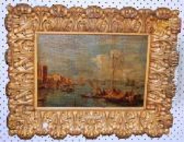 Venice Oil Painting - Giacomo Guardi