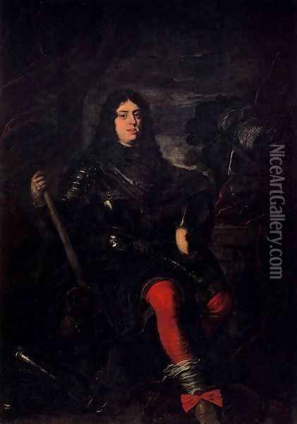 Cosimo III de' Medici Oil Painting - Justus Sustermans