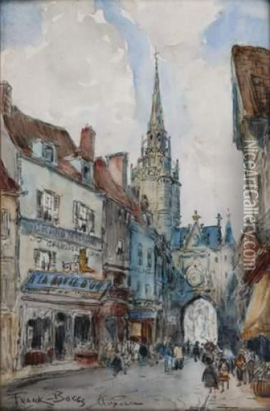 Rue A Auxerre Oil Painting - Frank Myers Boggs