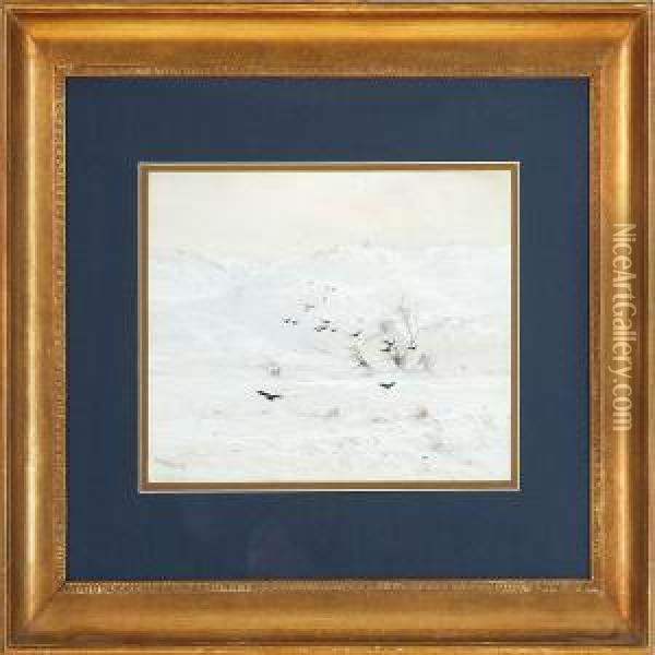 Winter Oil Painting - Samuel Peter Rolt Triscott