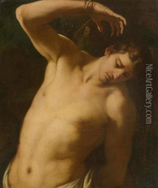 Heiliger Sebastian Oil Painting - Antonio Bellucci