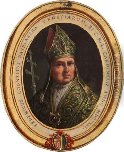 Federicus Cornelius Patriarcha Oil Painting - Francesco Maggiotto