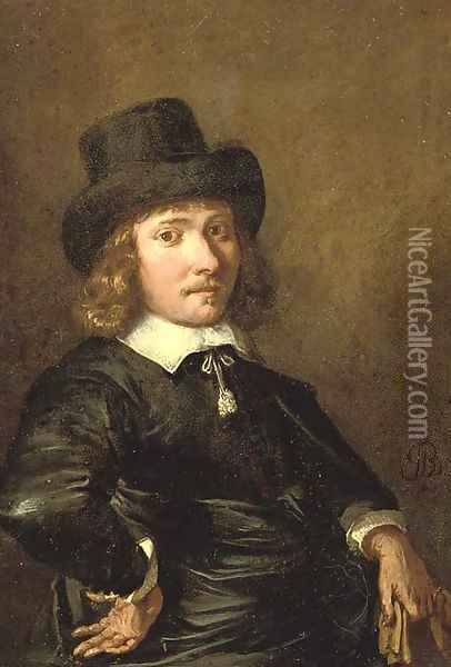 Portrait of a gentleman Oil Painting - Jan De Bray
