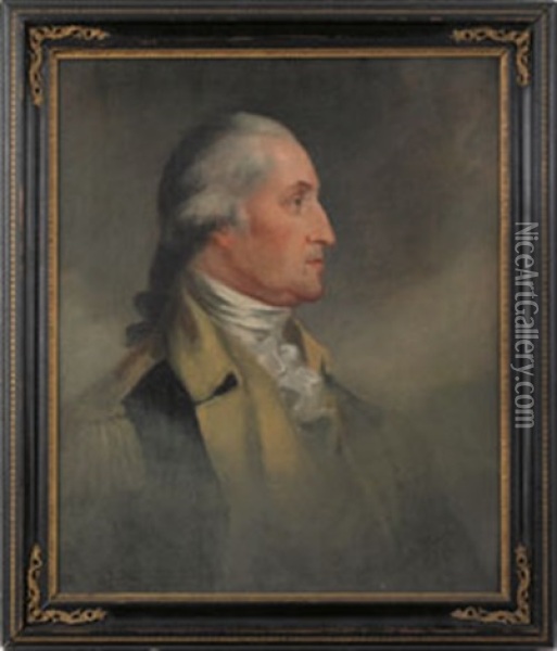 General George Washington Oil Painting - Joseph Alexandre Ames