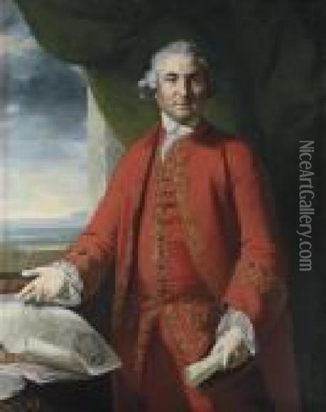 Portrait Of Colonel Isaac Barre, M.p. Oil Painting - Sir Joshua Reynolds
