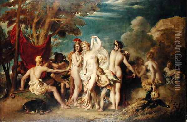 The Judgement of Paris 3 Oil Painting - William Etty