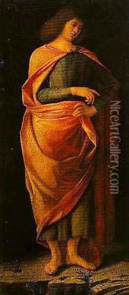 Prophet Oil Painting - Benedetto Diana