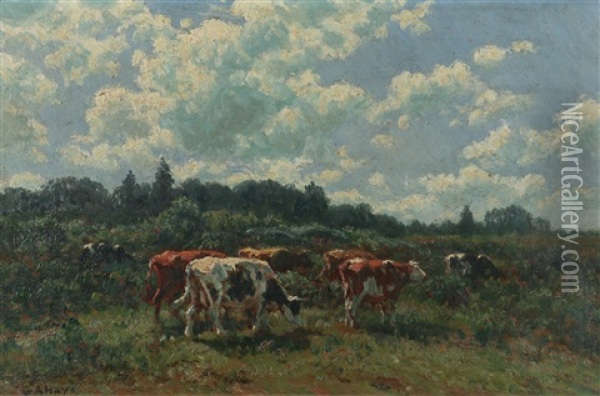 A Bright Day Oil Painting - George Arthur Hays
