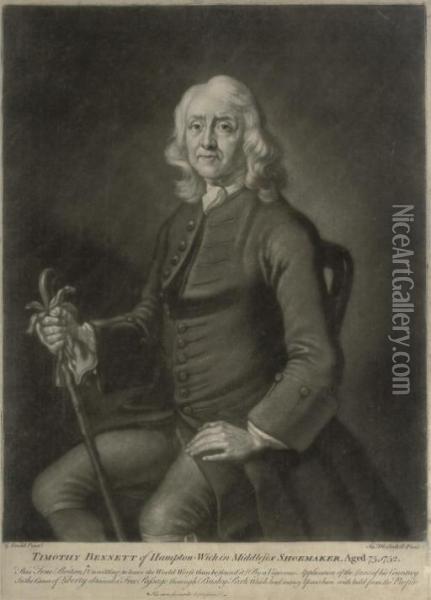 Timothy Bennett Of Hampton-wick Oil Painting - James Macardell