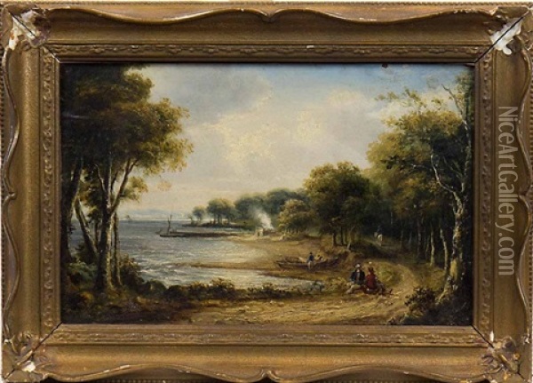On The Forth Oil Painting - William Williams