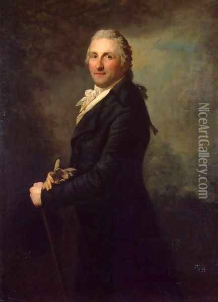 Portrait of George Leopold de Gogul Oil Painting - Anton Graff