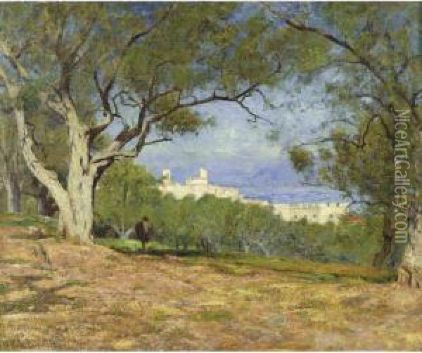 Provence Oil Painting - William Lamb Picknell