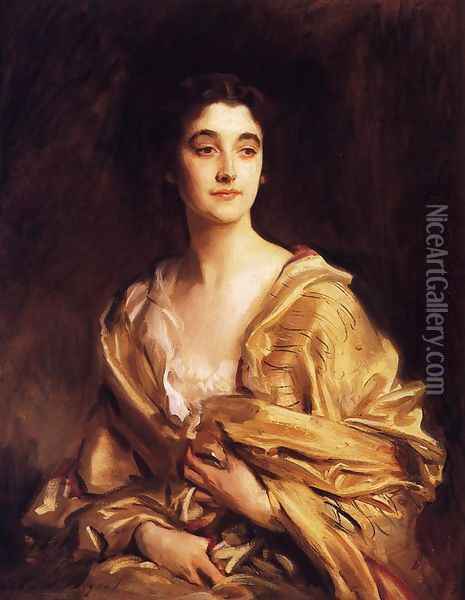 The Countess of Rocksavage (Sybil Sassoon) Oil Painting - John Singer Sargent
