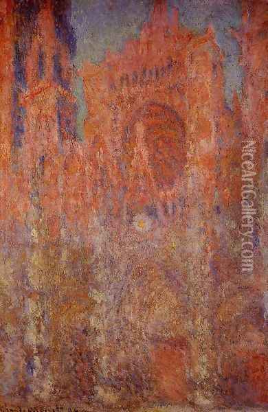 Rouen Cathedral Oil Painting - Claude Oscar Monet