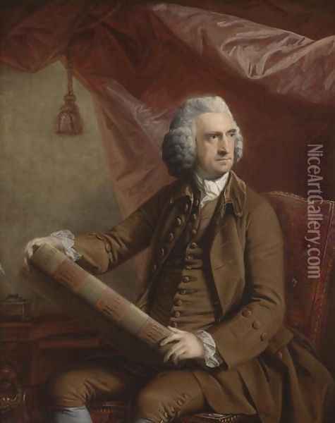 Benjamin Vaughan (1751-1835) 1768 Oil Painting - Francis Cotes
