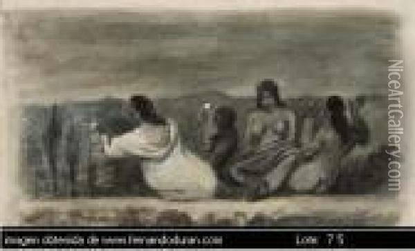 Sin Titulo Oil Painting - Francisco De Goya y Lucientes