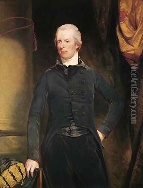 William Pitt the Younger 1759-1806 Oil Painting - John Hoppner