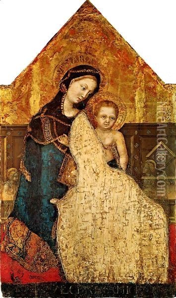 Madonna with Child 5 Oil Painting - Gentile Da Fabriano