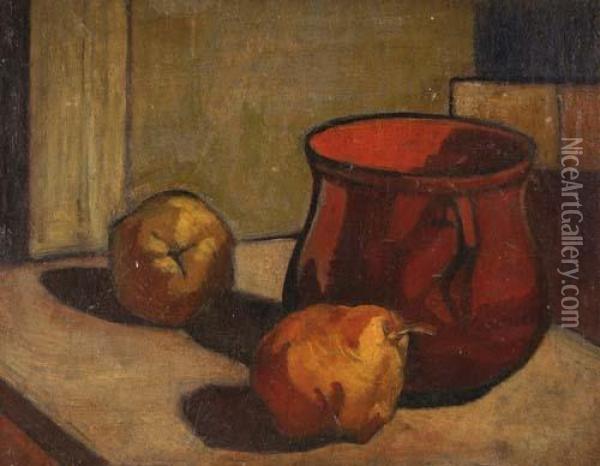 Natura Morta, 1924 Ca Oil Painting - Piero Marussig
