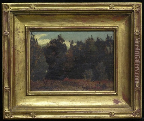 Edge Of Woods Oil Painting - John Francis Murphy